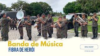 FIBRA DE HERÓI  INSTRUMENTAL BANDA DE MÚSICA DA BASE AÉREA DE NATAL  BANT FORÇA AÉREA BRASILEIRA [upl. by Romelda]