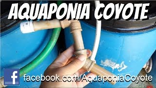 Tanque de peixes com Oxigenador Venturi Parte 0202  Aquaponia Coyote 22062016 [upl. by Drofxer]