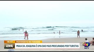 Florianópolis em festa turistas lotam praias na temporada de Réveillon [upl. by Hanahs]