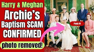 I Can PROVE Meghans Baptism Photo is FAKE [upl. by Wiles]