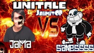 Undertale Español MOGOLOVONIO SANES Batalla Unitale mod JaimitOP [upl. by Gorton]