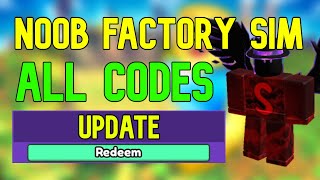 ALL Noob Factory Simulator CODES  Roblox Noob Factory Simulator Codes April 2023 [upl. by Eserahs]