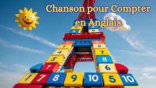 Chanson pour Compter en Anglais [upl. by Nosam]