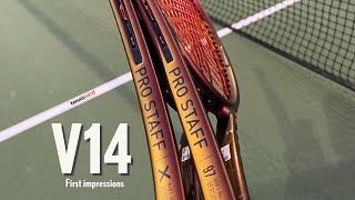 Wilson Pro Staff V14 Review [upl. by Danni323]