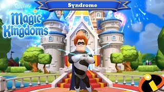 SYNDROME UNLOCKED  Disney Magic Kingdoms  The Incredibles Event [upl. by Winser]