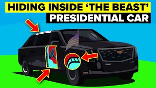 Secret Features of The Beast Presidents Car [upl. by Merell573]