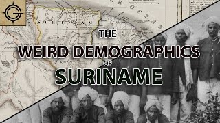 The Strange Demographics of Suriname [upl. by Narej667]