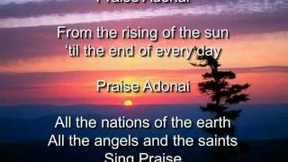 Praise Adonai  Paul Baloche with Lyrics [upl. by Ecnesse]