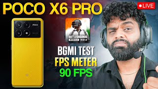 Testing BGMI in POCO X6 Pro with FPS Meter  Gaming Pathshala [upl. by Araes]