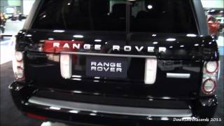 Black 2011 Range Rover Autobiography at 2011 Washington DC Auto Show [upl. by Ress]