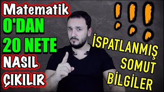 Matematik 0dan 20 NETE NASIL ÇIKILIR❓Fen Lisesi İçin Nasıl FULL YAPILIR❗️LGS [upl. by Jason]