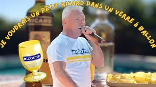 🎤 Ricoune  Un petit Ricard  Dans un verre à ballon🍷 festival Poupet deraille XXL 2023 [upl. by Inajar]