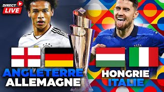 🔴🏴󠁧󠁢󠁥󠁮󠁧󠁿🇩🇪 ANGLETERRE  ALLEMAGNE  🇭🇺🇮🇹 HONGRIE  ITALIE  Nations League [upl. by Nocaed]