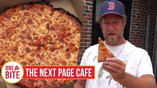 Barstool Pizza Review  The Next Page Cafe Weymouth MA [upl. by Ivar]