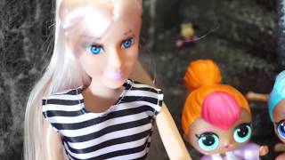 LOL SURPRISE DOLLS Get Taken And BARBIE Calls For Help [upl. by Barde]