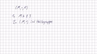 Mathematik für Informatik Studenten 39  Algebraische Grundstrukturen  Monoid [upl. by Erine]