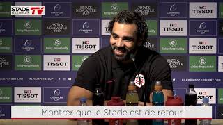 Bath  Stade  Interview de Yoann Huget [upl. by Ragas]