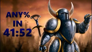 Shovel Knight  Any World Record in 4152 FIRST 41 EVER [upl. by Ateuqram]