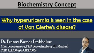 Why hyperuricemia is seen in the case of Von Gierke’s disease [upl. by Htiffirg475]