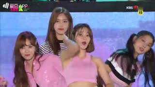 180901 AOA Bingle Bangle  INK Incheon Kpop Concert [upl. by Hike]