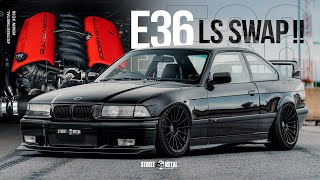 BMW E36 LS1 Swap  รถ ยุโรป หัวใจ อเมริกา [upl. by Yonatan]