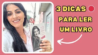 Como Começar a Ler Livros 3 Dicas Infalíveis para Iniciantes  Gilciane Dutra [upl. by Yarehs]