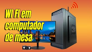 🟨 Como colocar WI FI no pc [upl. by Dickman]