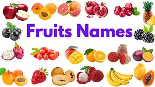 Learn fruits name in Englishfruits namelearn fruits name with picturesFunwithKids18 [upl. by Relyat710]