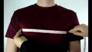 Male Chest Width Measurement Guide for Suits Waistcoats and Shirts [upl. by Arinayed]