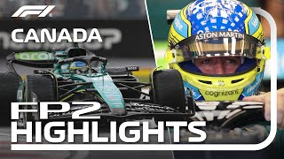 FP2 Highlights  2024 Canadian Grand Prix [upl. by Marston744]