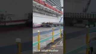 POWERFUL SEA WATER WITH RUSHING WIND Ocho Rios SHIP PIER DAMAGE [upl. by Atirec55]