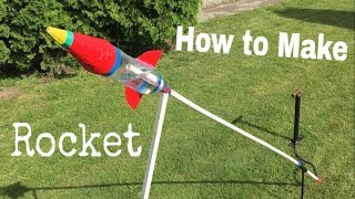 How to Make an Airsoft Rocket Out of Plastic Bottle Water Rocket  Tutorial [upl. by Notla]