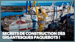 Secrets de construction et technologie de pointe des paquebots XXL [upl. by Arette]