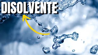 ¿Qué es el DISOLVENTE o SOLVENTE en química ✅ Tipos de disolventes orgánicos agua En 1 MIN [upl. by Lavicrep783]