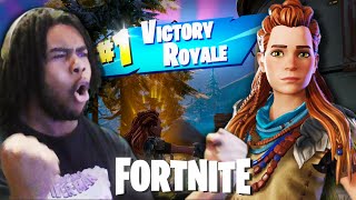 Going DUMB With ALOY  Fortnite Solo Win [upl. by Annibo]