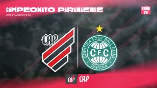 Athletico Paranaense x Coritiba  Paranaense Sub20  TRANSMISSÃO EM ÁUDIO [upl. by Irama]