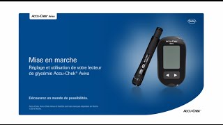 AccuChek Aviva introduction au lecteur de glycémie [upl. by Netneuq]