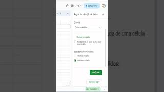 Permitir Digitar Somente Data em Coluna do Google Sheets [upl. by Kroo]