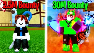 I Reached 30 MILLION Bounty in One Video Blox Fruits [upl. by Goldshell]