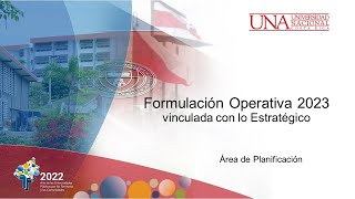 Formulación POA para Unidades administrativas no Vinculadas 2023 [upl. by Acinahs]