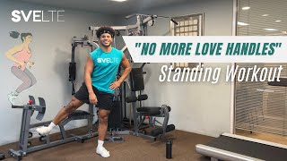 4 Easy Exercises To Eliminate Love Handles [upl. by Ebaj421]