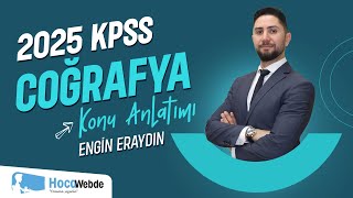 65 KPSS 2025 COĞRAFYA ENGİN ERAYDIN KAMP 4  5  6  7 [upl. by Grenville202]