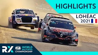 World RX Qualifying Highlights  World RX of Lohéac 2021 Q1 Q2 Day 1  Rallycross France 2021 [upl. by Neu]