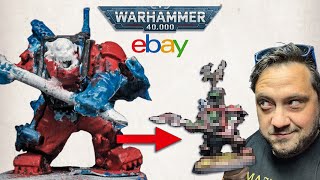 Rescuing a NASTY Warhammer Ork Warboss from eBay [upl. by Eelahs]