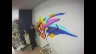 Airbrush 3D murales [upl. by Kassia161]