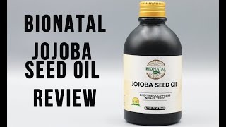 BIONATAL JOJOBA SEED OIL 2 MONTH REVIEW SHOULD MEN USE THIS OIL [upl. by Akihdar]