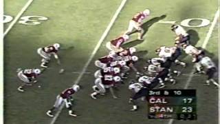 98th Big Game 1995 highlights Stanford 29 California 24 [upl. by Gan]