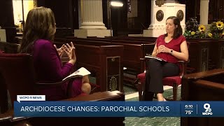 Archdiocese changes Parochial schools [upl. by Kohn588]