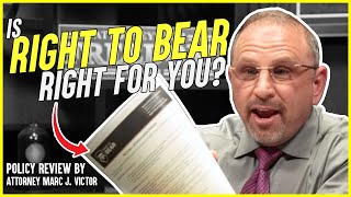 Right to Bear Policy Review by Attorney Marc J Victor [upl. by Llertnor]