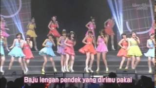 【JKT48】Gingham Check  AKB48 x JKT48 Concert WakuWakuJapan [upl. by Ali]